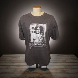 Unisex Brown Bob Marley Graphic T Shirt Size XL #119